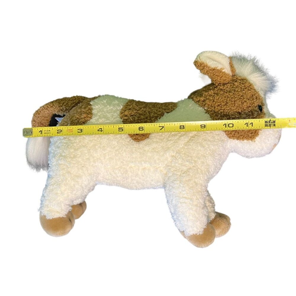 Vtg Ty Jersey Cow Classic 3rd Gen White Brown Plush 12" 1996 Textured Stuffed - Picture 5 of 8